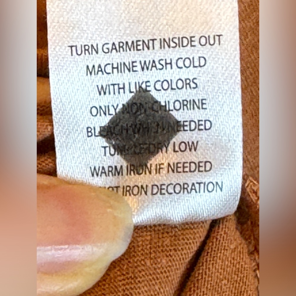 Rebellious One Dun & Moon Crop Top- Sz Small - Picture 6 of 6